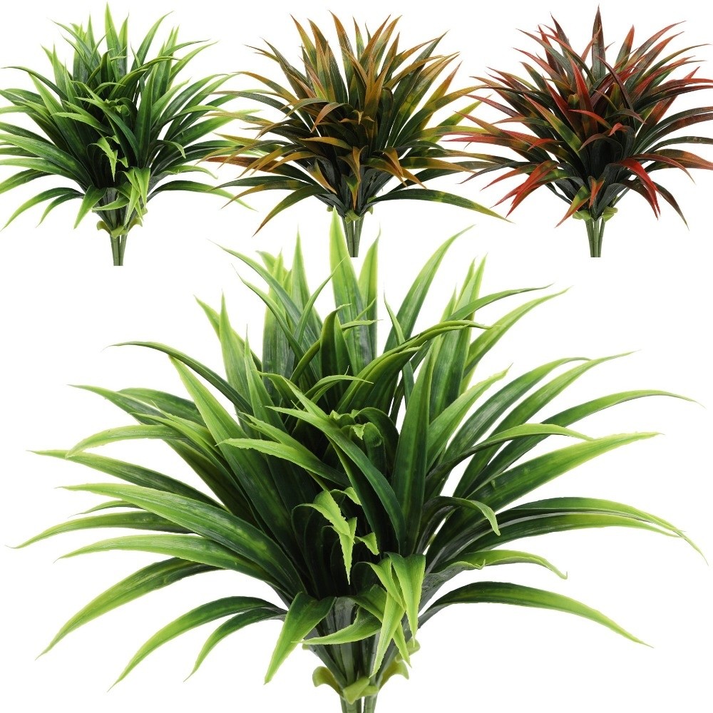 Spider Plant Hanging - Foglie di orchidea artificiali da 42