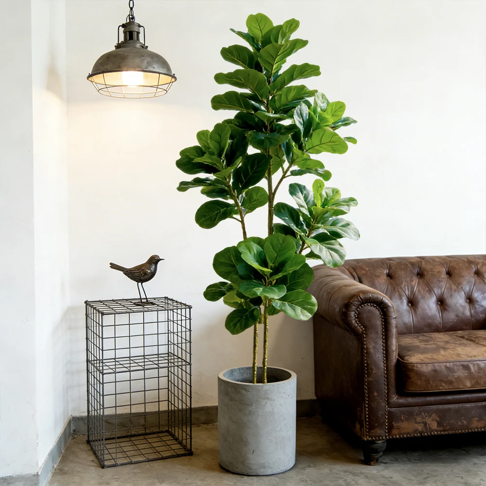 Albero di Ficus Lyrata Artific - Ficus Lyrata Tree recensione e prezzo